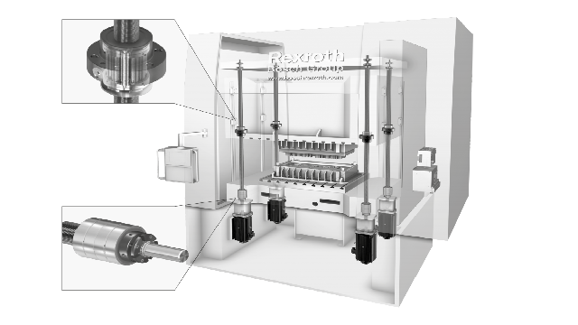 Rexroth行星滚柱丝杠应用于电动压力机