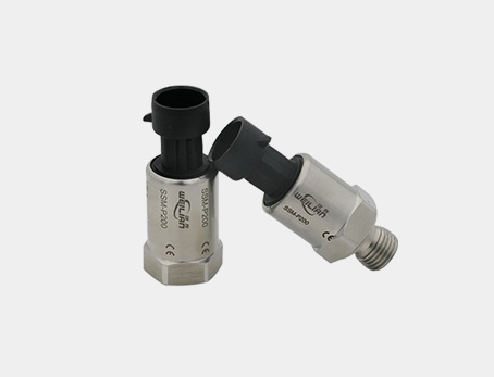 Ceramic pressure block pressure transmitter