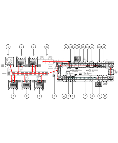 Rotating transformer assembly