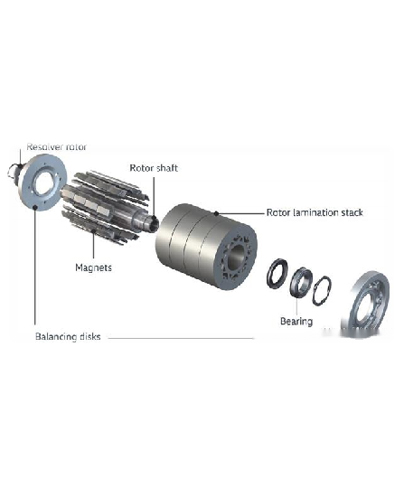 Rotor assembly line