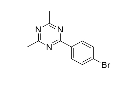 2-(4-溴苯基)-4,6-二甲基-1,3,5-三嗪