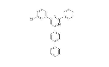 4-([1,1'-联苯基]-4-基)-6-(3-氯苯基)-2-苯基嘧啶