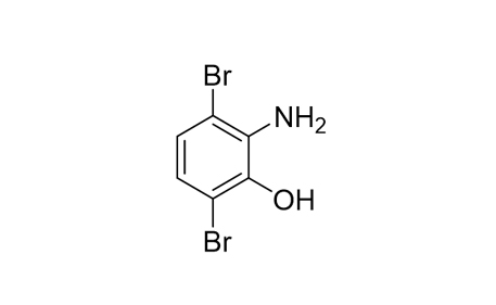 2-氨基-3,6-二溴苯酚