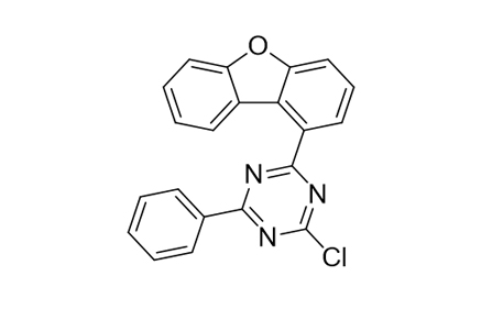 2-氯-4-(二苯并[b，d]呋喃-1-基)-6-苯基-1，3，5-三嗪