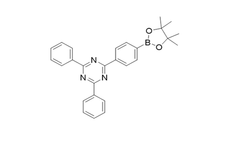 2,4-Diphenyl-6 - [4 - (4,4,5,5-tetramethyl-1,3,2-dioxapronborane-2-yl) phenyl] - 1,3,5-triazine