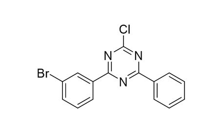 2-(3-bromophenyl)-4-chloro-6-phenyl-1,3,5-triazine