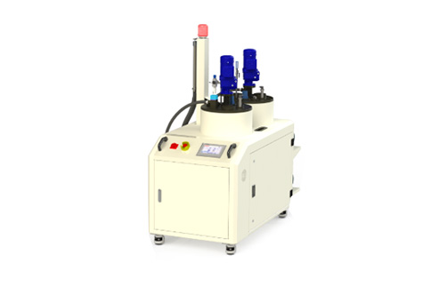 Vacuum gluing platform