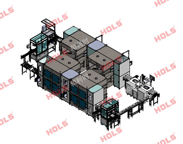 IGBT gluing assembly line