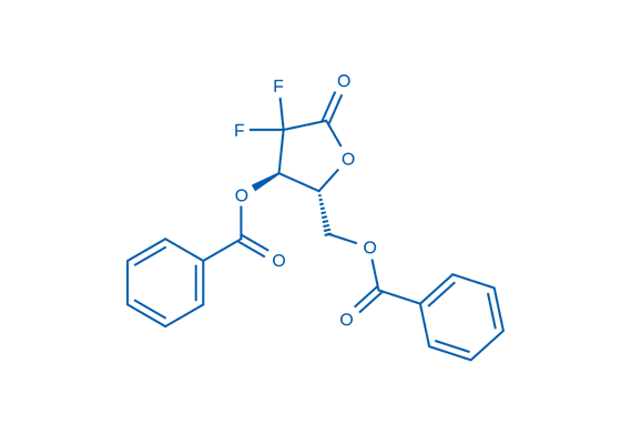 2-Deoxy-2,2-difluoro-D-erythro-pentafuranous-1-ulose-3,5-dibenzoate