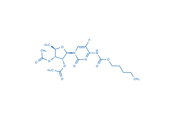 5'-deoxy-5-fluore-N-[(pentyloxy) carbonyl] cytidine 2',3'-diacetate