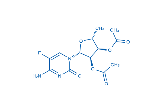 2',3'-Di-O-acetyl-5'-Deoxy-5-fluorocytidine