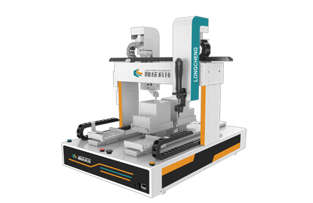 Six-axis screw machine