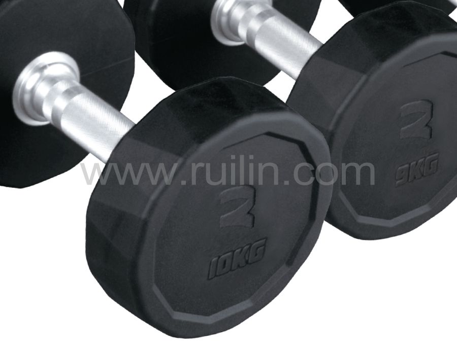 RUBBER DUMBBELL-DB6115R