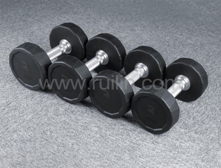 RUBBER DUMBBELL-DB6115R