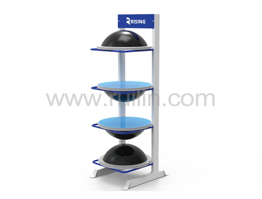 Balance ball rack