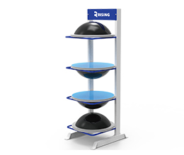 Balance ball rack