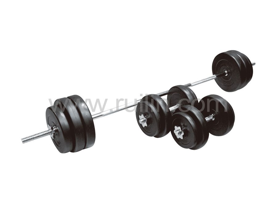 50KG CEMENT BARBELL SET