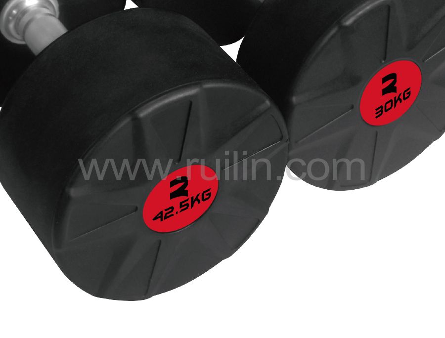 RUBBER DUMBBELL -DB6112R