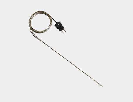 Plug -type thermocouple temperature probe