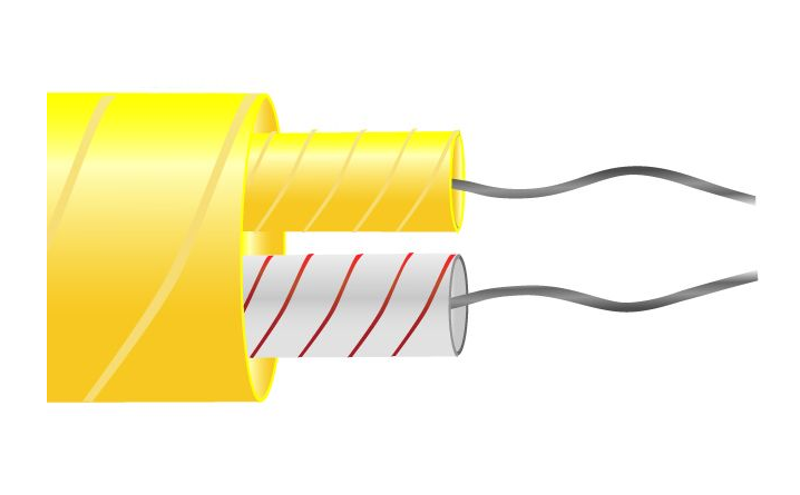 K -type glass fiber insulation flat pairing pairing of cable/wire (ANSI)