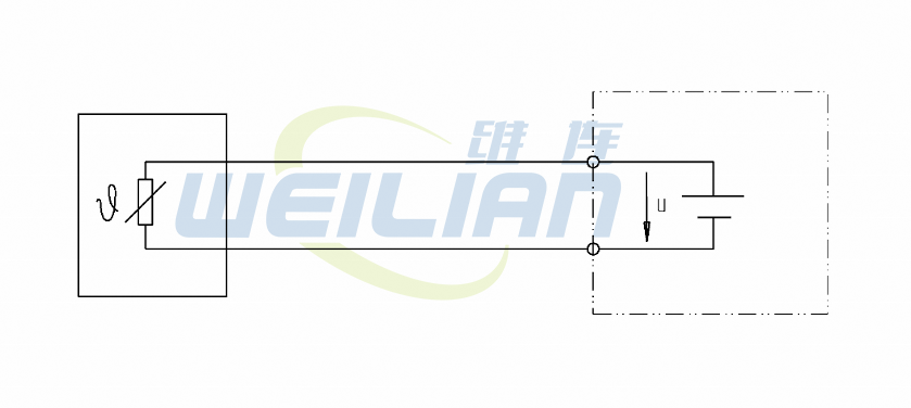 PT100 temperature sensor uses 2 lines and 3 lines or 4 wire wiring diagrams