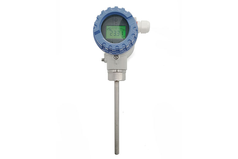 The structure and principle of integrated temperature sensor