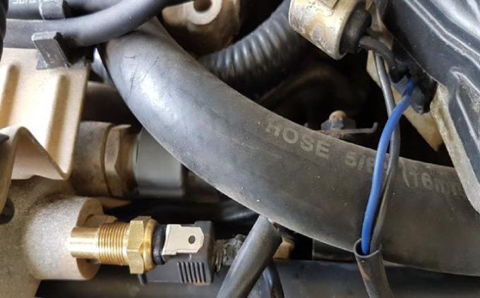 What is the effect of engine coolant temperature sensor?