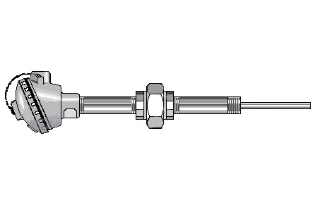 Type C thermocouple temperature sensor